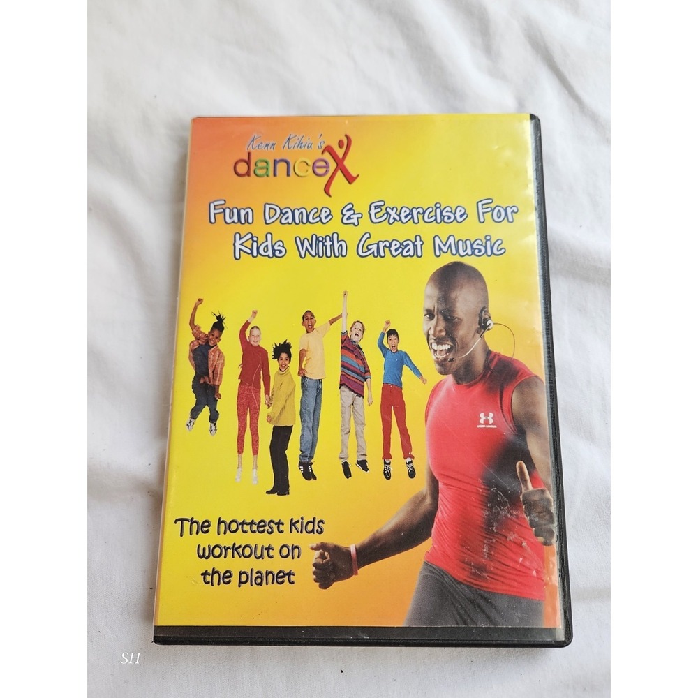 DanceX: Fun Dance & Exercise For Kids With Great Music by Kenn Kihiu DVD NEW